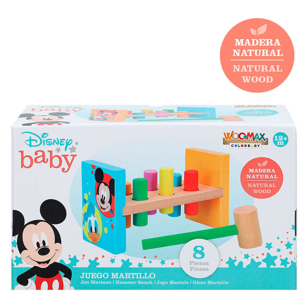 Imagen 3 - Juego Martillo Baby Disney Madera