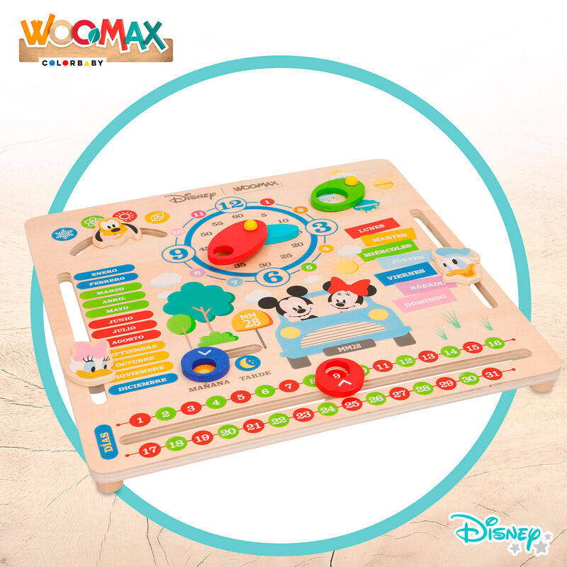 Imagen de Juego Educativo Calendario Disney parte de nuestra colección en Espadas y más, sitio oficial.