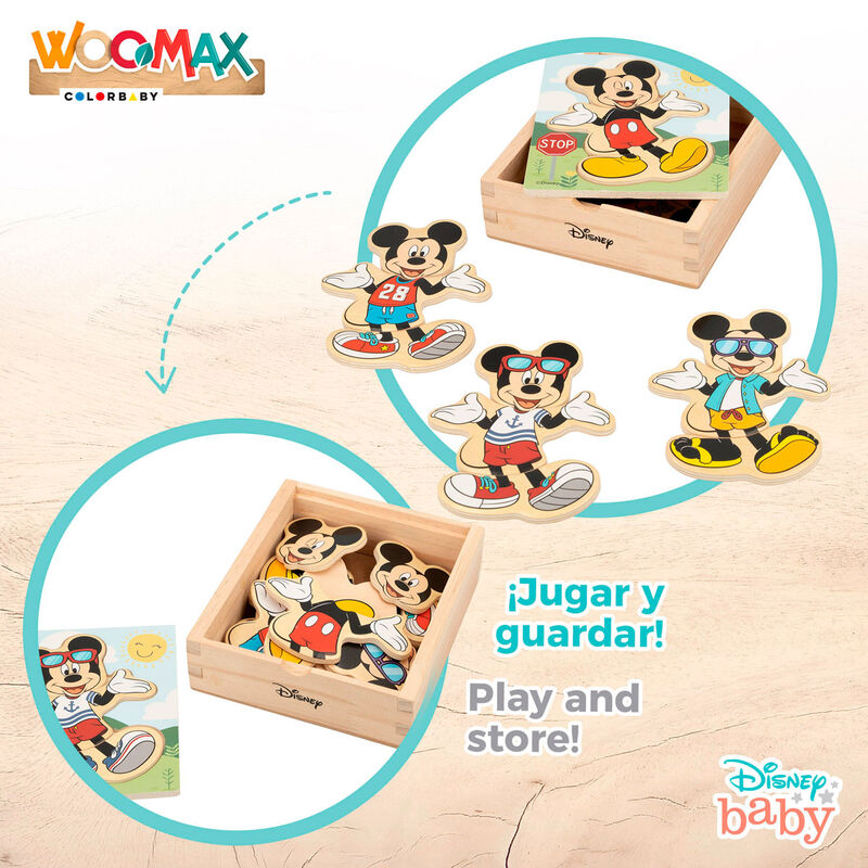 Imagen 4 - Puzzle Madera Mickey Disney