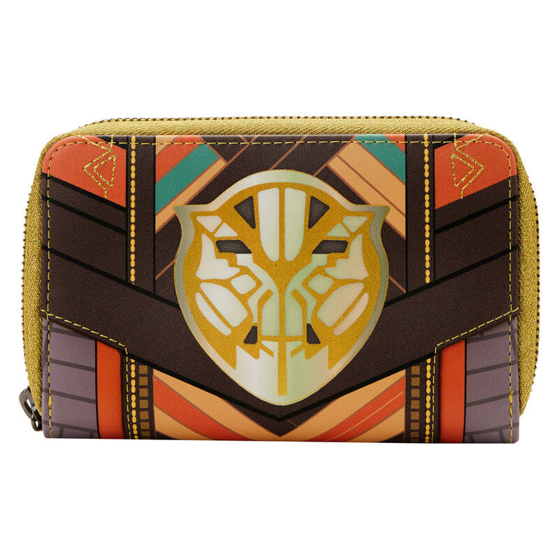Imagen de Cartera Okoye Wakanda Forever Black Panther Marvel Loungefly parte de nuestra colección en Espadas y más, sitio oficial.
