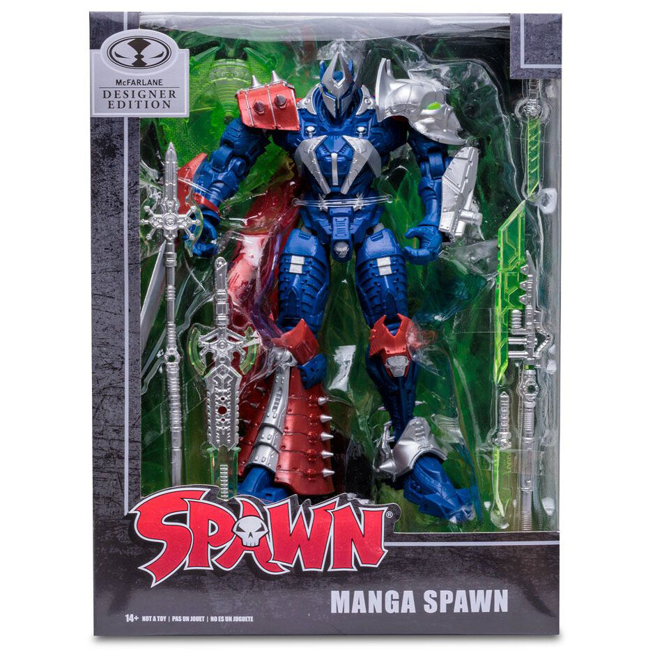 Imagen de Figura Spawn Designer Edition Spawn 18Cm parte de nuestra colección en Espadas y más, sitio oficial.