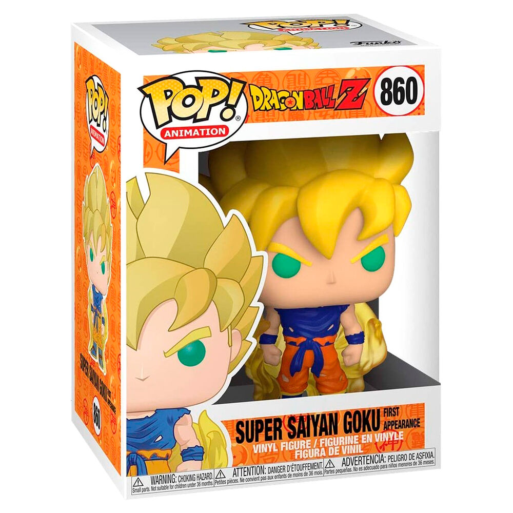 Imagen de Figura Pop Dragon Ball Z S8 Super Saiyan Goku First Appearance parte de nuestra colección en Espadas y más, sitio oficial.
