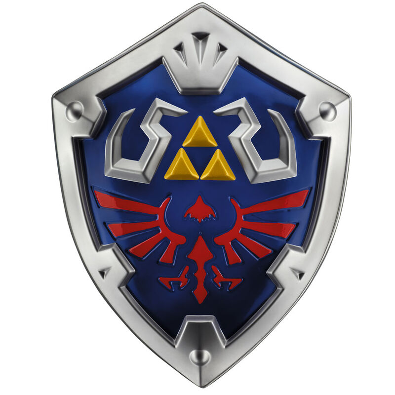 Imagen de Escudo Hyliano Link Zelda parte de nuestra colección en Espadas y más, sitio oficial.