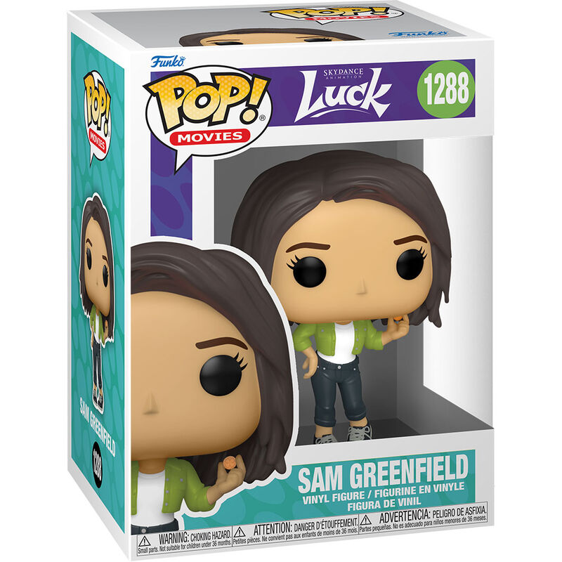 Imagen de Figura Pop Luck Sam Greenfield parte de nuestra colección en Espadas y más, sitio oficial.