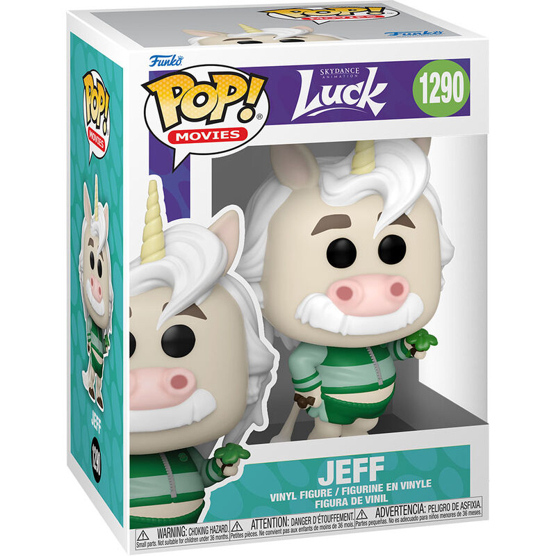 Imagen de Figura Pop Luck Jeff parte de nuestra colección en Espadas y más, sitio oficial.
