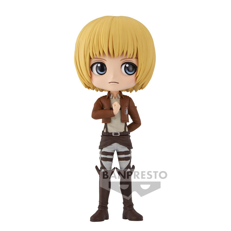 Imagen de Figura Armin Arlert Ver.A Attack On Titan Q Posket 14Cm parte de nuestra colección en Espadas y más, sitio oficial.