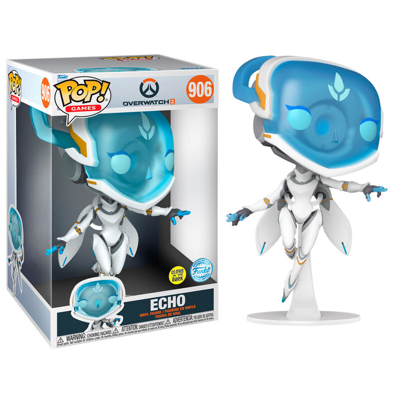 Imagen 3 - Figura Pop Overwatch 2 Echo Glow In The Dark 25Cm