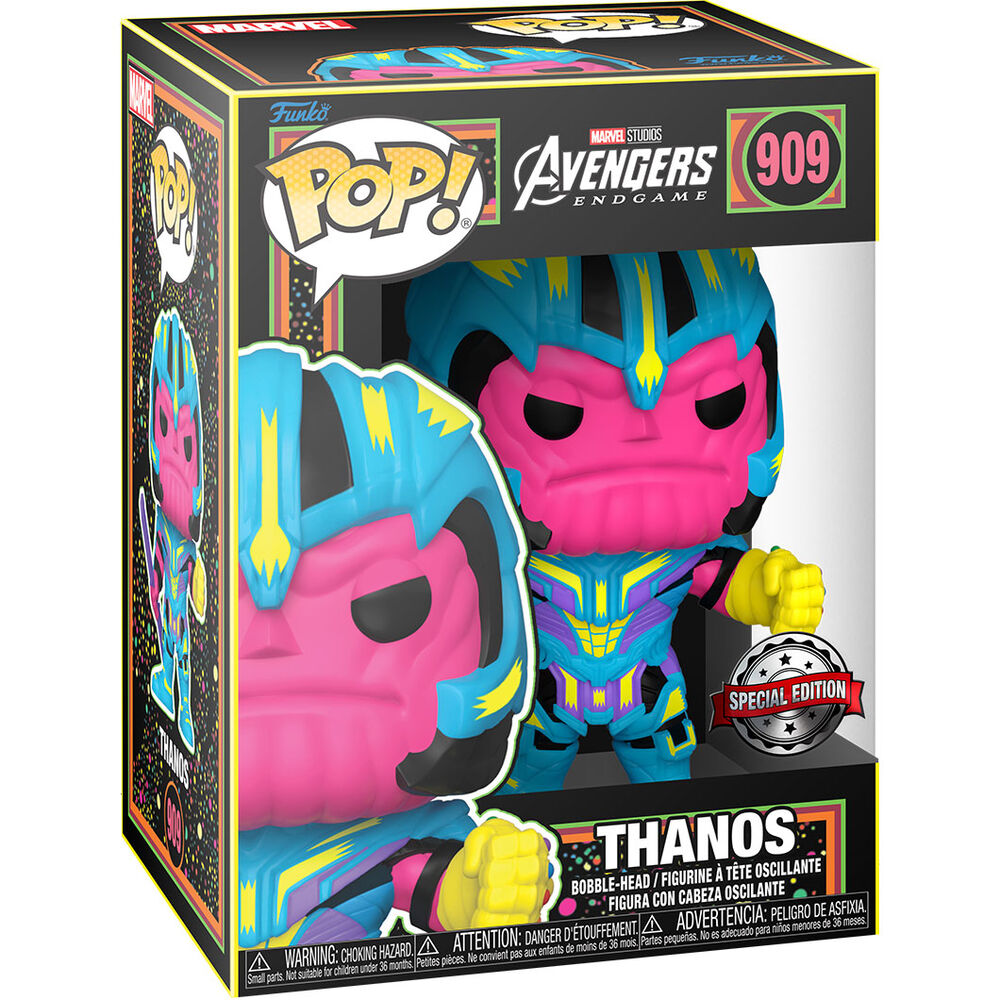 Imagen 2 - Set Figura Pop & Tee Marvel Infinity Saga Thanos Exclusive