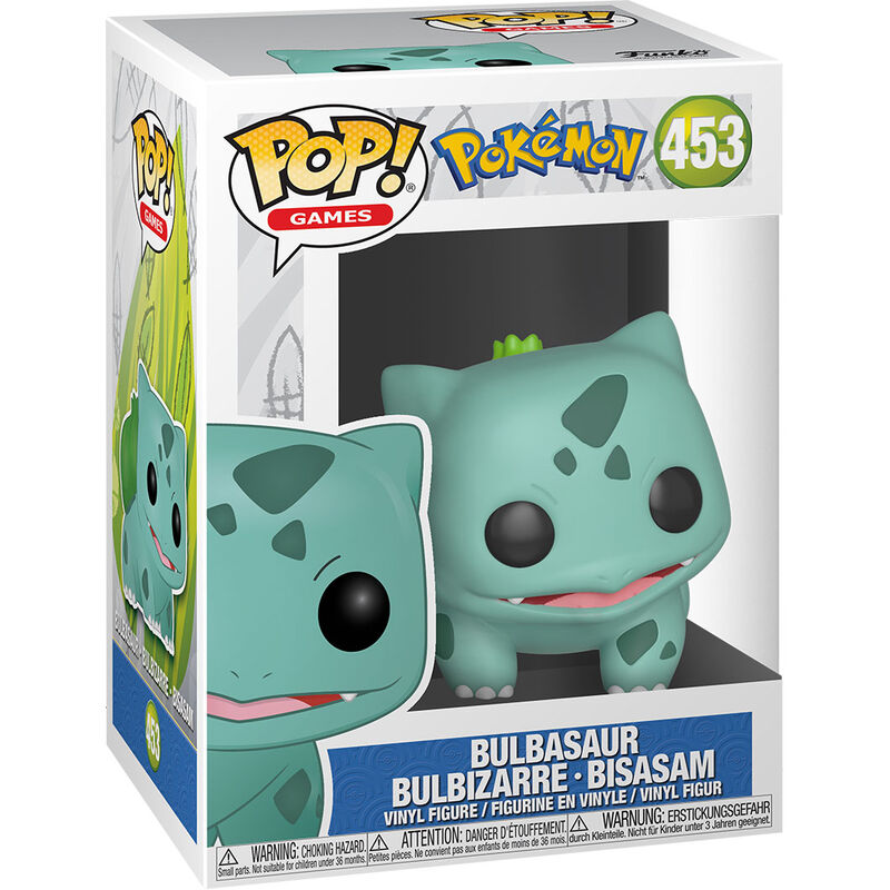 Imagen de Figura Pop Pokemon Bulbasaur parte de nuestra colección en Espadas y más, sitio oficial.