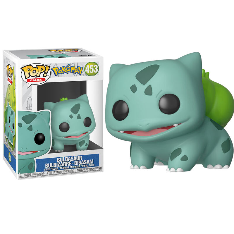 Imagen de Figura Pop Pokemon Bulbasaur parte de nuestra colección en Espadas y más, sitio oficial.