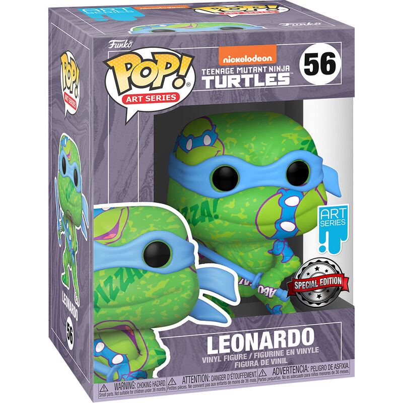 Imagen de Figura Pop Tortugas Ninja 2 Leonardo Exclusive parte de nuestra colección en Espadas y más, sitio oficial.