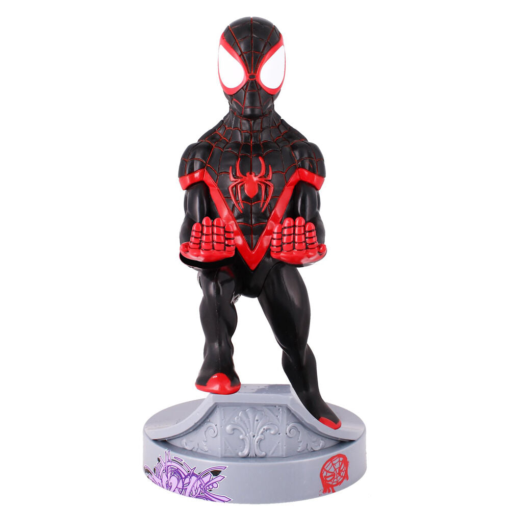 Imagen de Cable Guy Soporte Sujecion Figura Miles Morales Spiderman Marvel 21Cm parte de nuestra colección en Espadas y más, sitio oficial.
