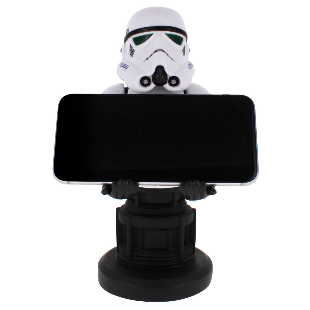 Imagen de Cable Guy Soporte Sujecion Figura Stormtrooper Star Wars 21Cm parte de nuestra colección en Espadas y más, sitio oficial.