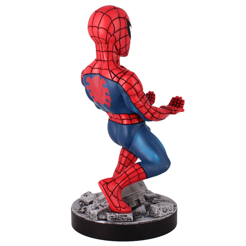 Imagen de Cable Guy Soporte Sujecion Figura Spiderman Marvel 21Cm parte de nuestra colección en Espadas y más, sitio oficial.