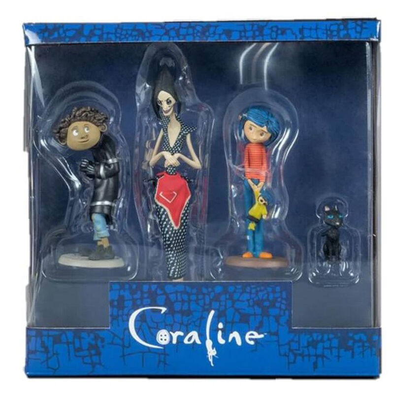 Imagen 2 - Blister 4 Figuras Coraline 3-14Cm