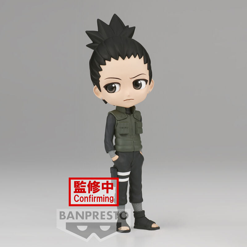 Imagen 2 - Figura Nara Shikamaru Ver.a Naruto Shippuden Q Posket 14Cm