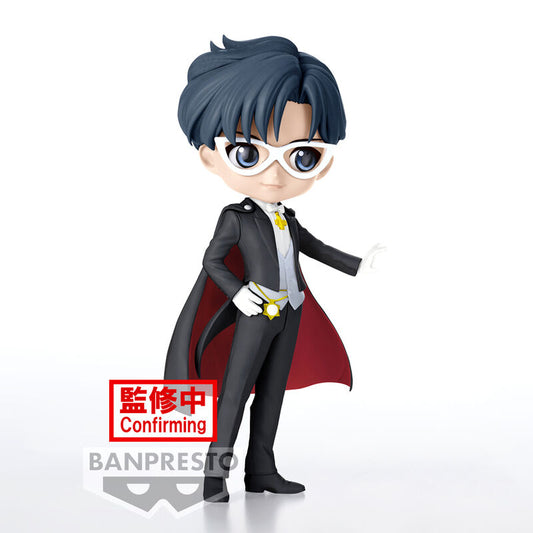 Imagen de Figura Tuxedo Mask Ver.a Cosmos The Movie Pretty Guardian Sailor Moon Q Posket 15Cm parte de nuestra colección en Espadas y más, sitio oficial.