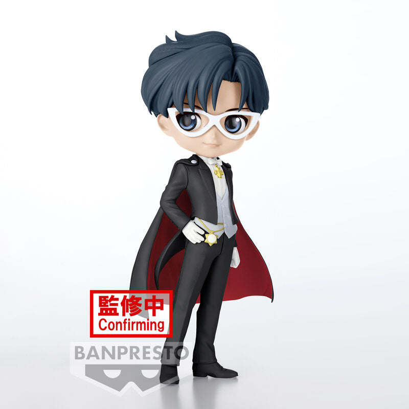 Imagen 2 - Figura Tuxedo Mask Ver.b Cosmos The Movie Pretty Guardian Sailor Moon Q Posket 15Cm