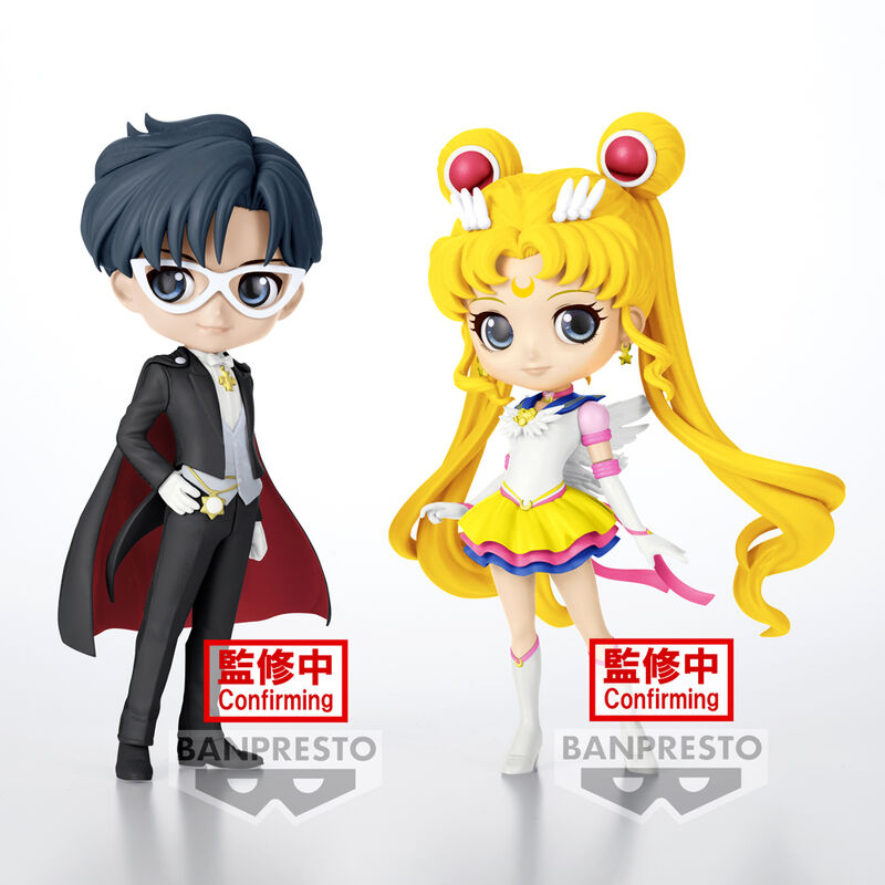 Imagen 3 - Figura Tuxedo Mask Ver.b Cosmos The Movie Pretty Guardian Sailor Moon Q Posket 15Cm