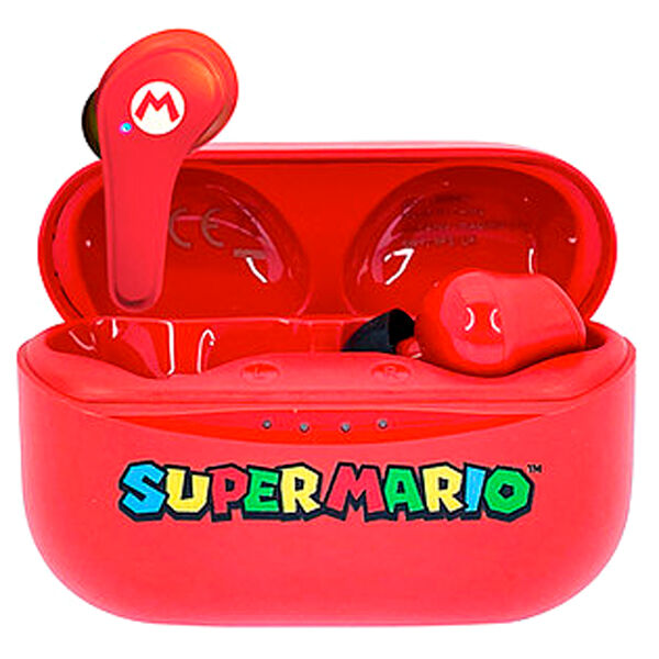 Imagen de Auriculares Inalambricos Red Super Mario Nintendo parte de nuestra colección en Espadas y más, sitio oficial.