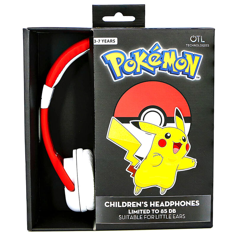 Imagen 3 - Auriculares Infantiles Pokeball Pokemon