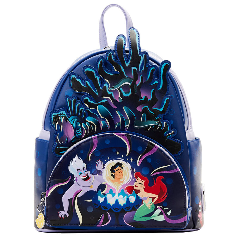 Imagen de Mochila Ursula La Sirenita Disney Loungefly 26Cm parte de nuestra colección en Espadas y más, sitio oficial.