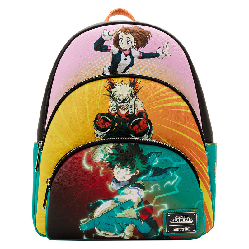 Imagen de Mochila My Hero Academia Loungefly 31Cm parte de nuestra colección en Espadas y más, sitio oficial.