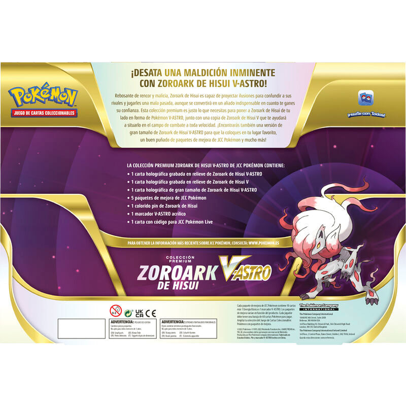 Imagen 2 - Blister Juego Cartas Coleccionables Zoroark Hisui V Pokemon