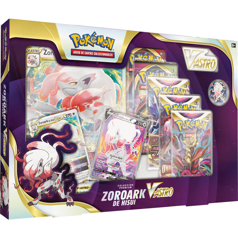 Imagen 3 - Blister Juego Cartas Coleccionables Zoroark Hisui V Pokemon
