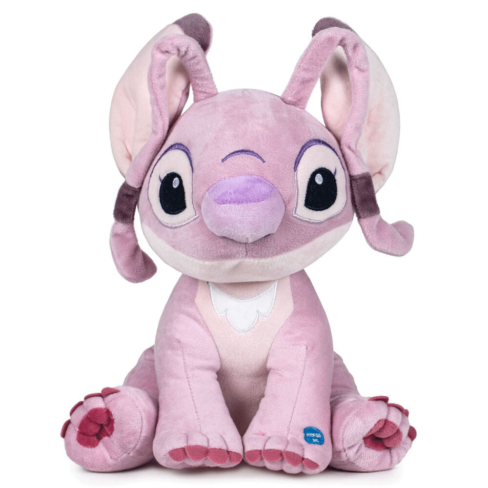 Imagen de Peluche Angel Stitch Disney Sonido Soft 60Cm parte de nuestra colección en Espadas y más, sitio oficial.