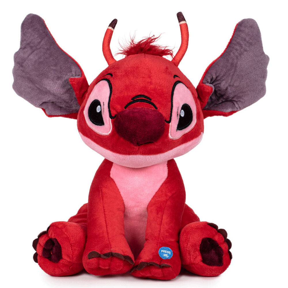 Imagen de Peluche Leroy Stitch Disney Sonido Soft 60Cm parte de nuestra colección en Espadas y más, sitio oficial.