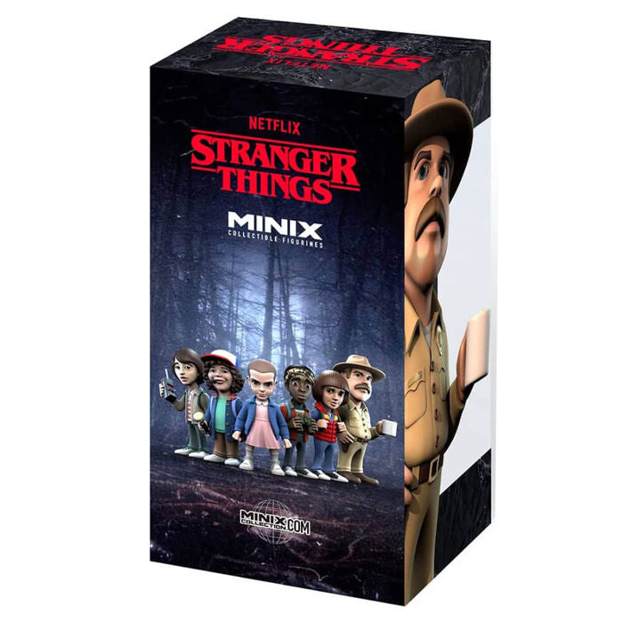 Imagen de Figura Minix Hopper Stranger Things 12Cm parte de nuestra colección en Espadas y más, sitio oficial.
