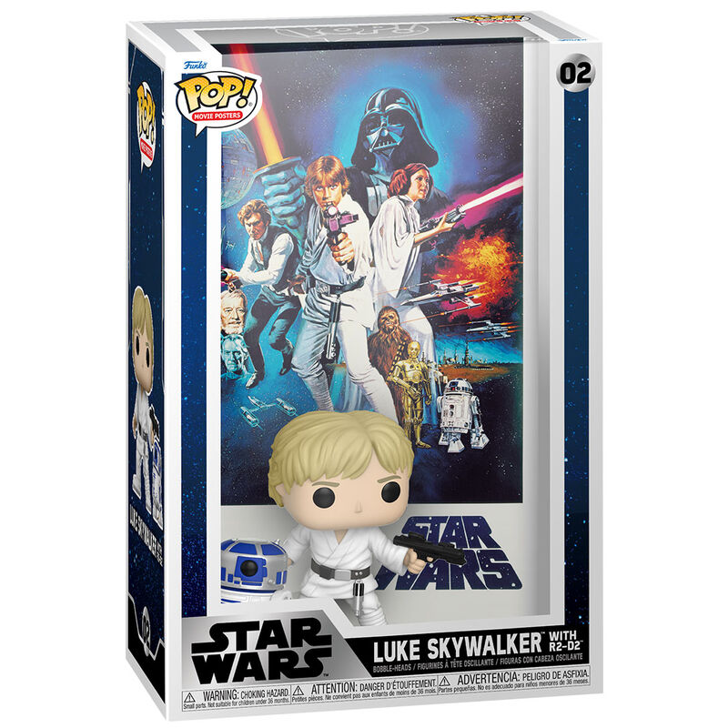 Imagen 1 - Figura Pop Star Wars Luke Skywalker R2-d2