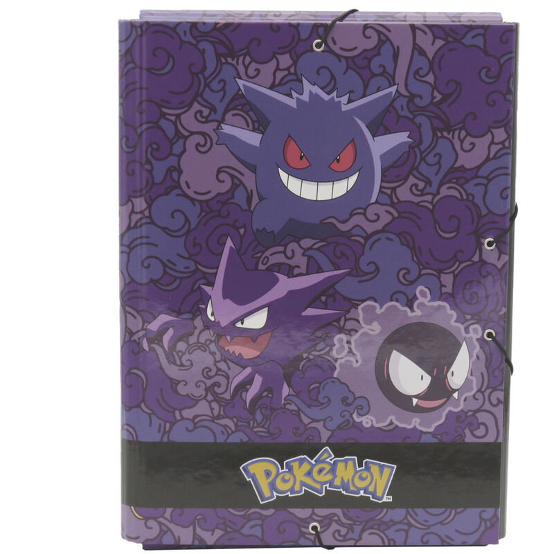 Imagen 1 - Carpeta A4 Gengar Pokemon Solapas