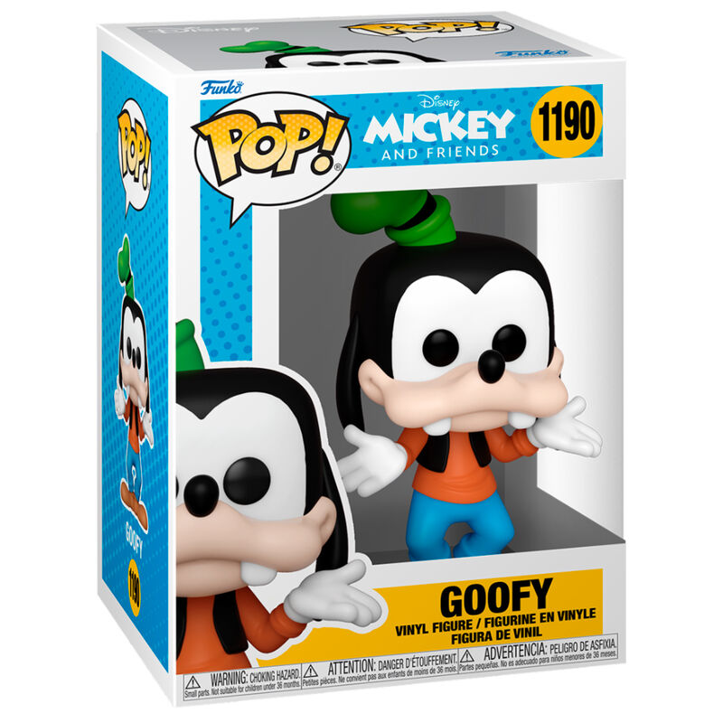 Imagen de Figura Pop Disney Classics Goofy parte de nuestra colección en Espadas y más, sitio oficial.