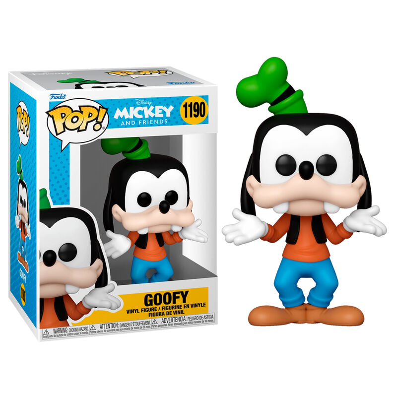 Imagen de Figura Pop Disney Classics Goofy parte de nuestra colección en Espadas y más, sitio oficial.