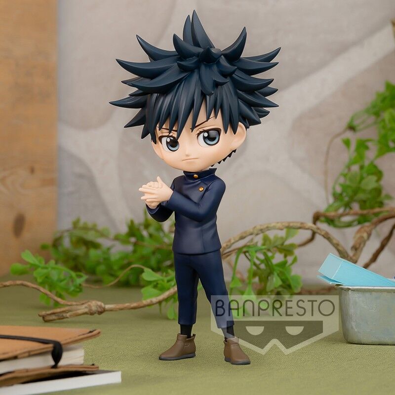 Imagen de Figura Megumi Fushiguro Jujutsu Kaisen Q Posket 14Cm parte de nuestra colección en Espadas y más, sitio oficial.