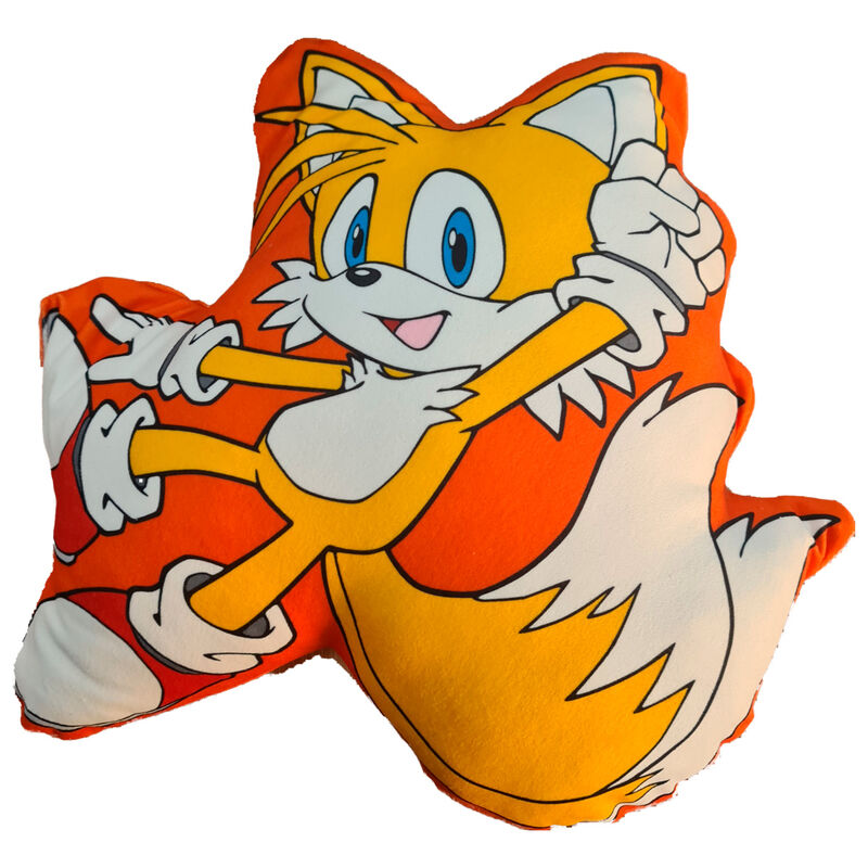 Imagen de Cojin 3D Tails Sonic The Hedgehog parte de nuestra colección en Espadas y más, sitio oficial.