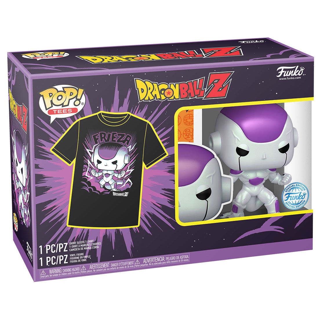 Imagen 5 - Set Figura Pop & Tee Dragon Ball Frieza Exclusive