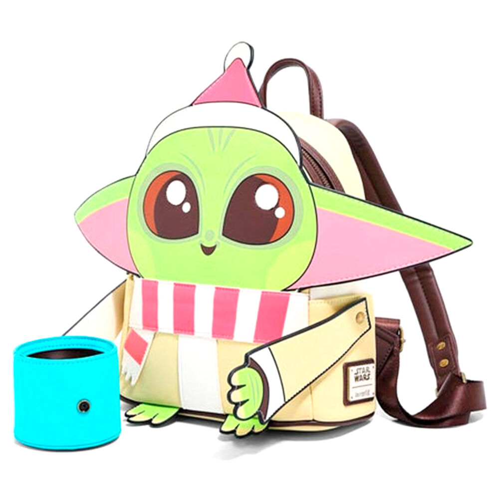 Imagen 3 - Mochila The Child Grogu Mandalorian Star Wars Loungefly 26Cm