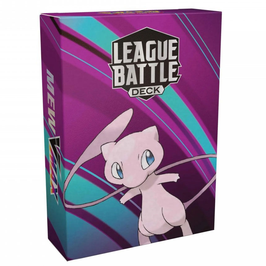 Imagen 3 - Blister Juego Cartas Coleccionables League Battle Mew Vmax Pokemon Español