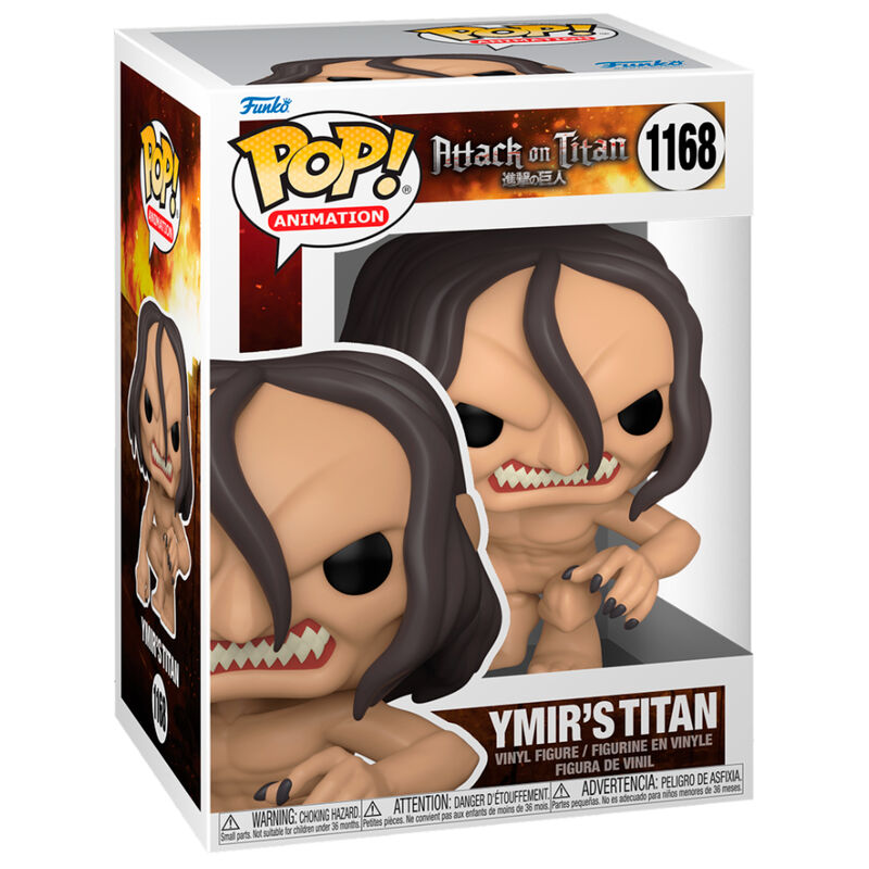Imagen de Figura Pop Attack On Titan Ymir S Titan parte de nuestra colección en Espadas y más, sitio oficial.