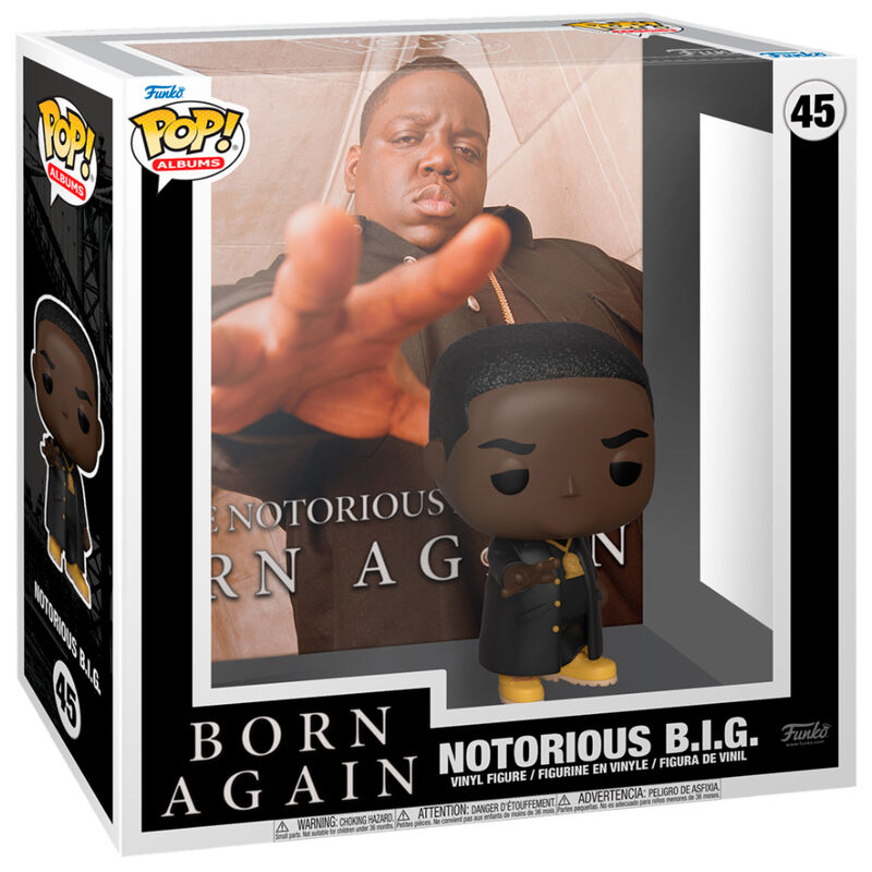 Imagen 1 - Figura Pop Album Biggie Smalls Born Again
