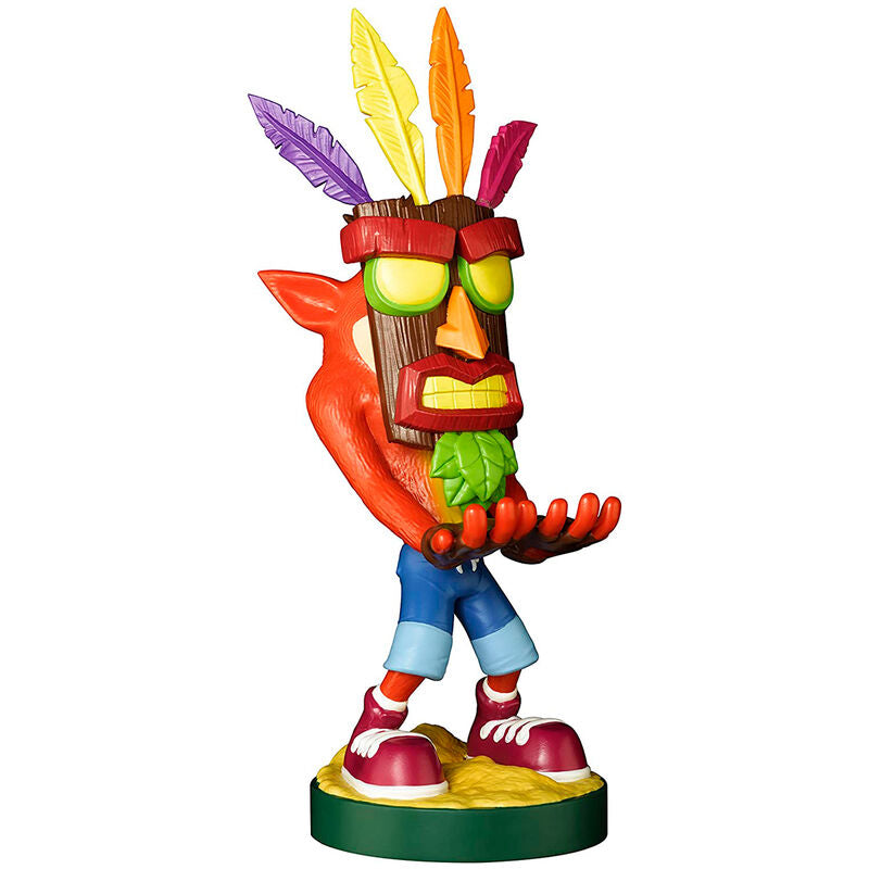Imagen 3 - Cable Guy Soporte Sujecion Figura Aku Aku Crash Bandicoot 20Cm