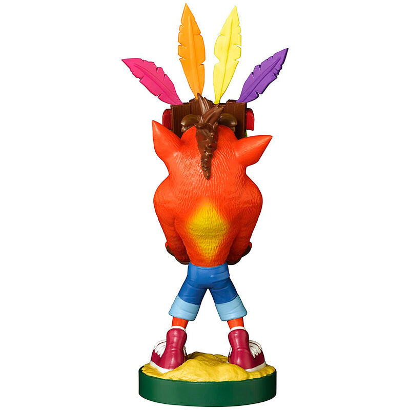 Imagen 4 - Cable Guy Soporte Sujecion Figura Aku Aku Crash Bandicoot 20Cm