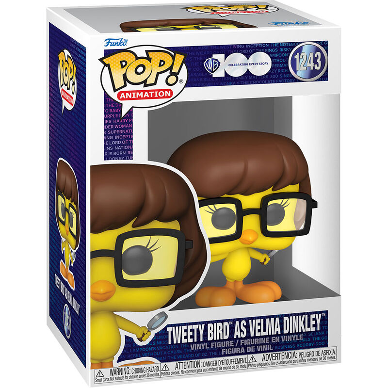 Imagen de Figura Pop Looney Tunes Tweety Bird As Velma Dinkley parte de nuestra colección en Espadas y más, sitio oficial.