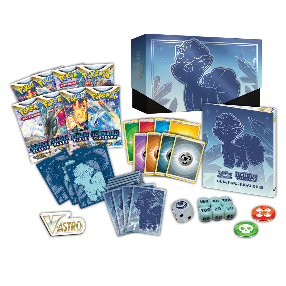 Imagen de Estuche Juego Cartas Coleccionables Entrenador Tempestad Plateada Espada Y Escudo Pokemon Español parte de nuestra colección en Espadas y más, sitio oficial.