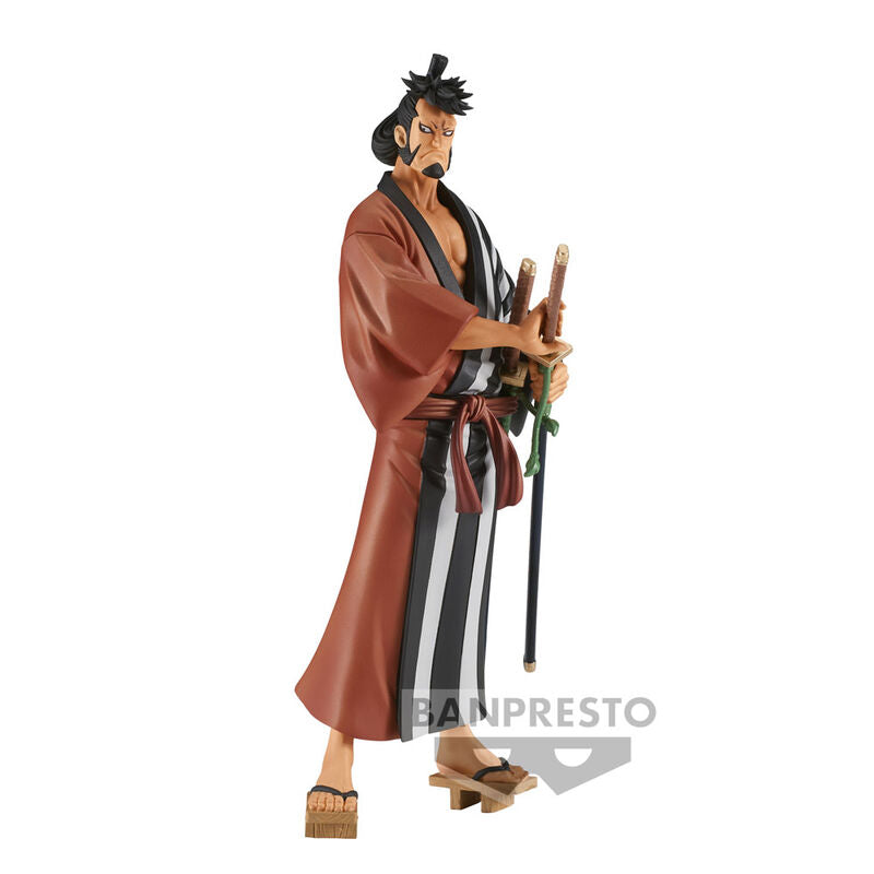 Imagen de Figura Kin Emon The Grandline Men One Piece Dxf 17Cm parte de nuestra colección en Espadas y más, sitio oficial.