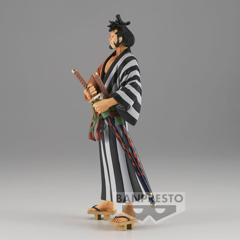 Imagen de Figura Kin Emon The Grandline Men One Piece Dxf 17Cm parte de nuestra colección en Espadas y más, sitio oficial.