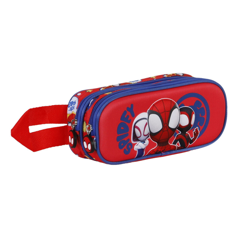 Imagen de Portatodo 3D Gang Spidey Spiderman Marvel Doble parte de nuestra colección en Espadas y más, sitio oficial.